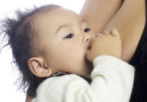 Stock breastfeeding image