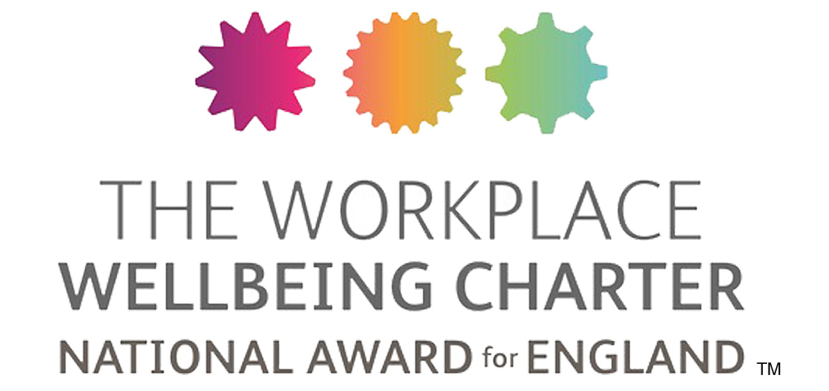 Logo for workplace wellbeing charter