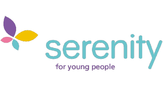 The serenity logo for the new children and young people logo