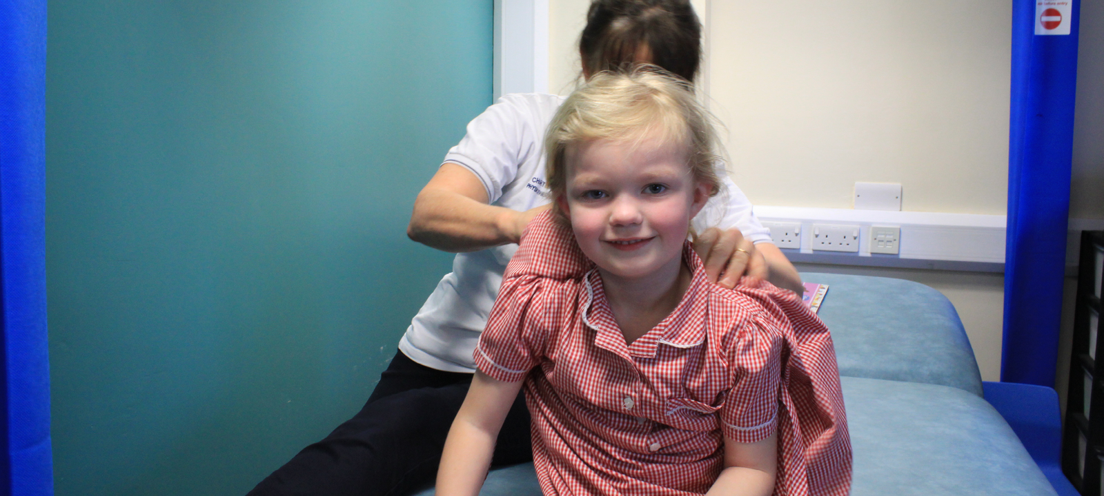 Child with physio