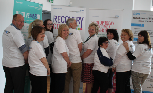 Image of staff hosting adult services workshop on 23 April to highlight involvement across NHFT