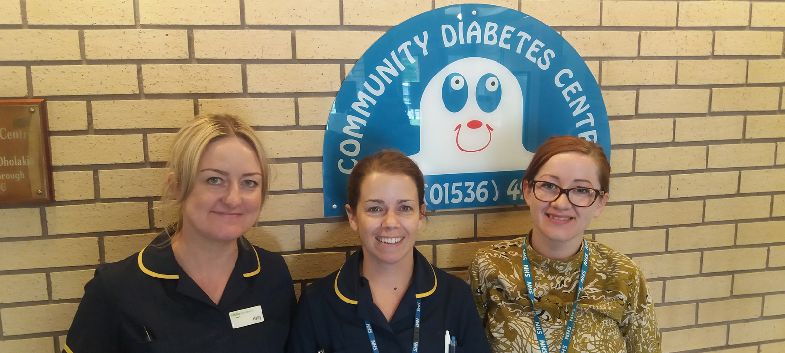 A photo of the NHFT Diabetes Team