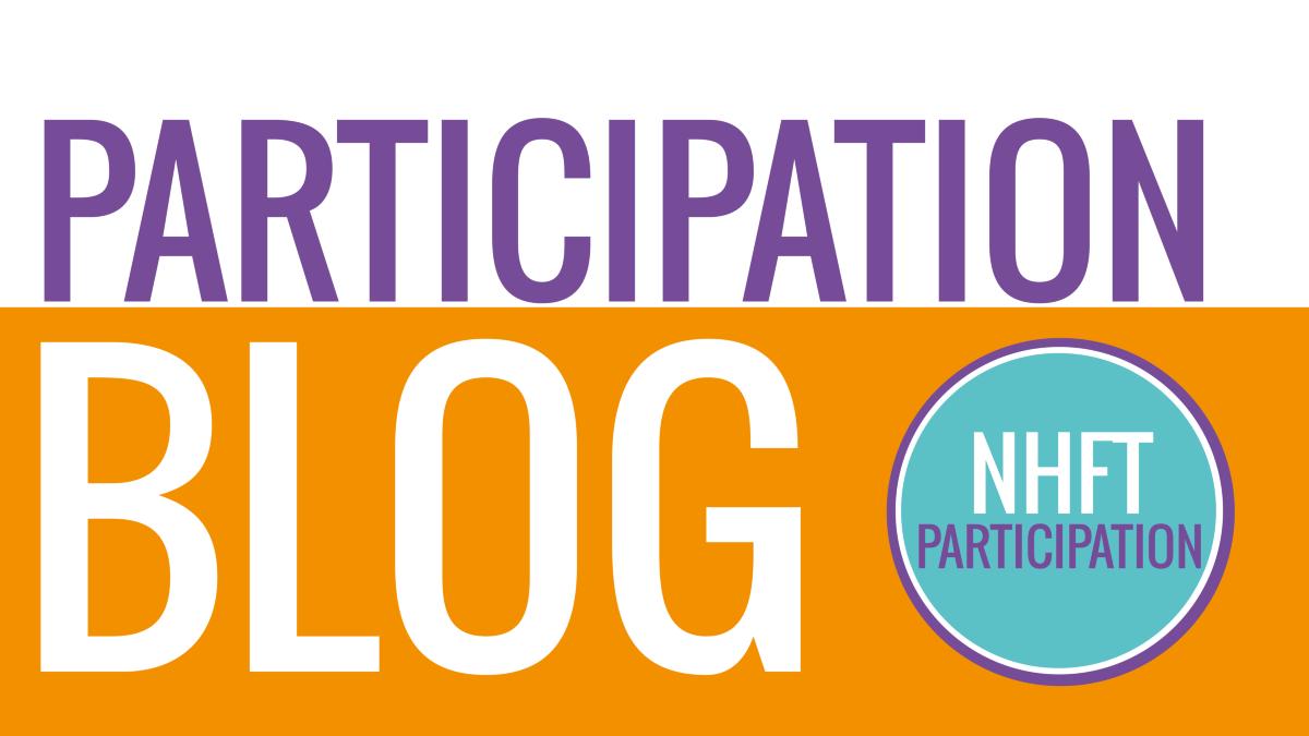 Image which says participation blog