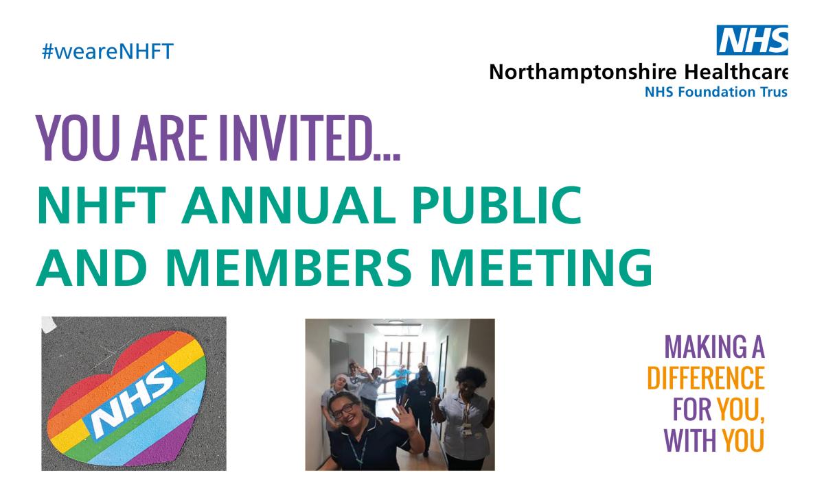 You are invited to NHFT Annual Public and Member Meeting