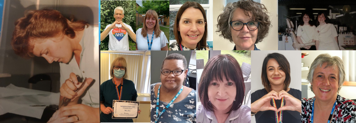 Staff photos to celebrate NHS 75