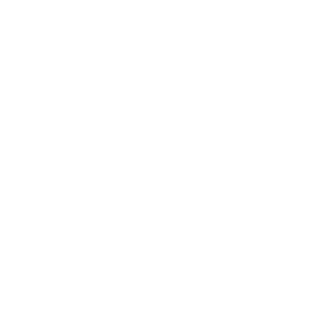 A white icon image showing a line converging into three arrows