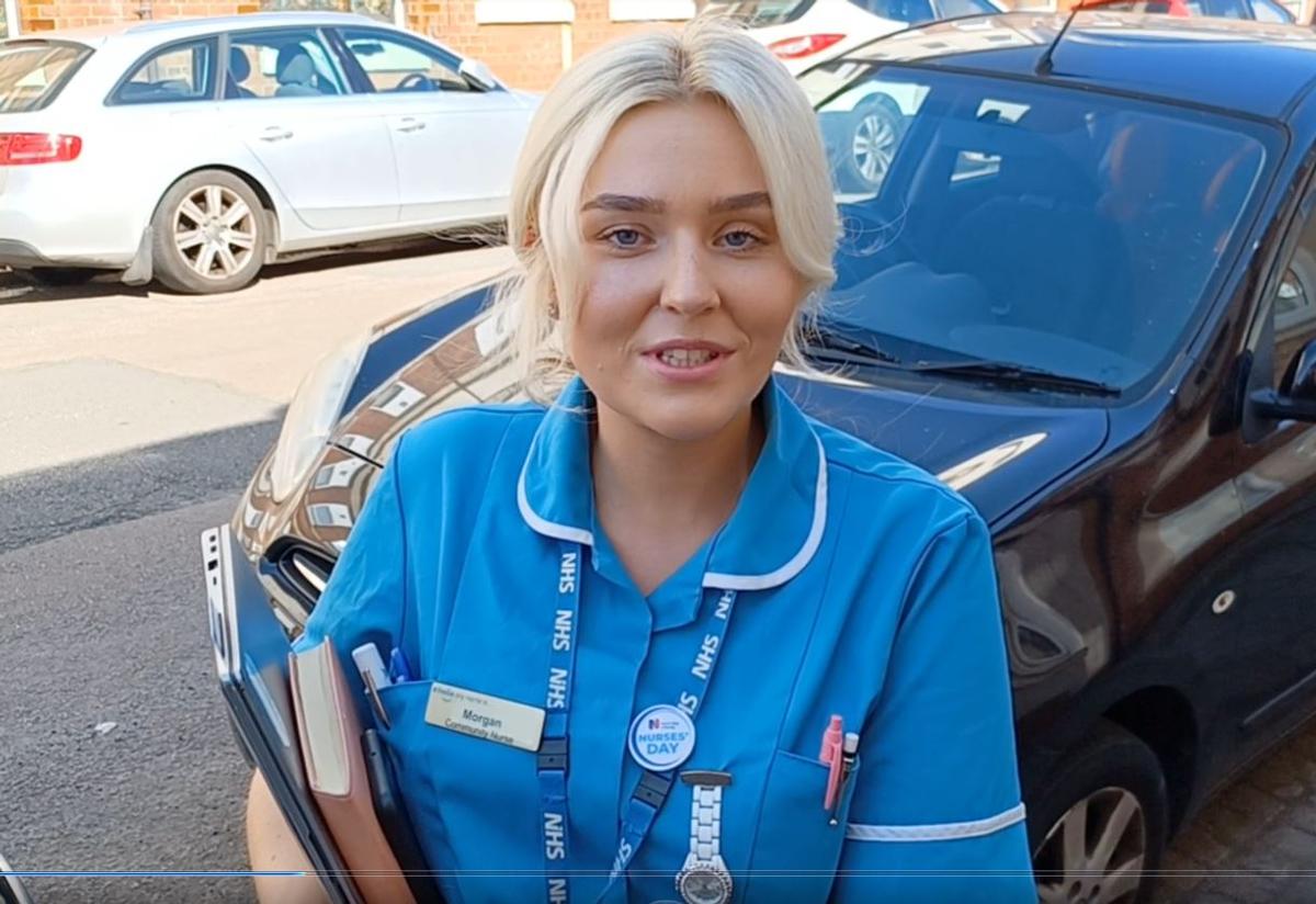 Morgan Allinson-Johnson community nurse